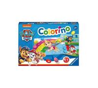 Mosaique Colorino Pat Patrouille : 8 planches scenes, 31 pions, 1 grille - Jeu de couleurs - Set Jouet educatif 2 ans et carte