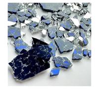 Mosaïque créative DIY 100 g Fragments de fissures de glace colorées Art du cristal Particules de verre colorées transparentes(Color 04)