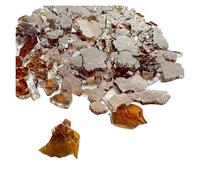 Mosaïque créative DIY 100 g Fragments de fissures de glace colorées Art du cristal Particules de verre colorées transparentes(Color 05)