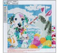 Mosaïque de diamants 5D - Cat&Dog 30x30 80885