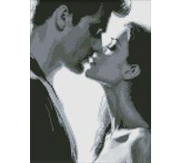 Mosaïque de diamants - Baiser tendre 30x40cm