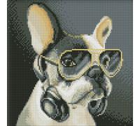 Mosaïque de diamants - Fluffy DJ 30x30cm
