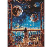 Mosaïque de diamants - Nuit de rêve 40x50cm