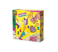 - Mosaïque de Diamants - Porte-clés en bois