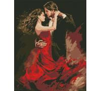 Mosaïque de diamants - Tango d'amour 40x50cm