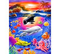 Mosaïque diamant Norimpex - Animaux marins 1009026