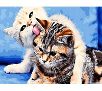 Mosaïque diamant Norimpex - Chats câlins 1008285