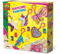 Mosaïque Diamants Porte-clés en BoisKit Créatif Enfant 5 Ans+5 Figurines à Peindre et Décorer avec Gouache et StrassJouet Écologique Neutre en CO¿Pays-Bas14702