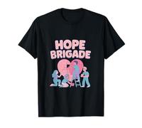 Mosaïque en Forme de cœur avec Inscription « Hope Brigade Volunteer Squad » T-Shirt
