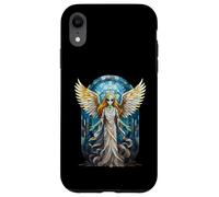 Mosaïque en vitrail Ange Extraterrestre pour fenêtre Coque pour iPhone XR