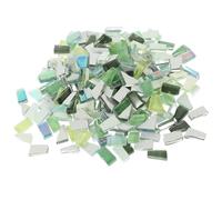 Mosaïque Fragments Irréguliers Verts pour Loisirs Créatifs Décoratifs