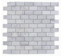 Mosaique Marbre Brick Blanc Bain Antique Sol Mur Cuisine WBSopo-46692 1 Mat