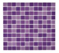 Mosaïque - MOSANI - MOS62-1104 - Verre Translucide - Violet - Brillant
