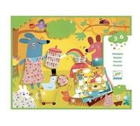 Mosaique mousse des animaux Jaune G