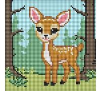 Mosaïque sans cadre en forme de diamant - Magic Deer Kids