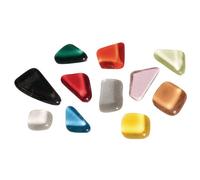 Mosaique Soft Glass Effet Dépoli Polygonale Env. 515 Tesselles