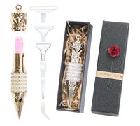 Mosaïque Strass Carrée Coffret Cadeau Haut De Gamme Avec Stylo À Pointe De Diamant En Métal Loisir Créatif Débutant, Idée Cadeau Original Pour Noël
