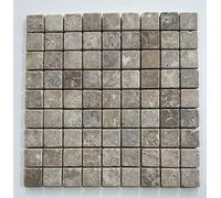 Mosaïque Travertin Vieilli Noce AL-251, Carrelage en Pierre Naturelle 30,5x30,5 cm