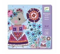 Kit créatif Djeco 4 tableaux mosaïques Lovely pets E