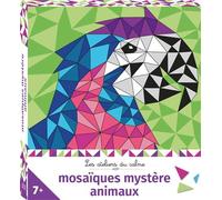 Mosaïques mystères Animaux - mini boîte avec accessoires - avec accessoires - Frédéric Kucia - Deux Coqs D'or - Jeux livres objets