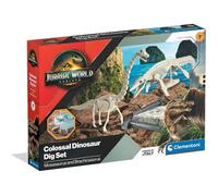Clementoni – Kit de fouilles Jurassic World Mosasaurus & Brachiosaurus pour 8 ans – Fossiles