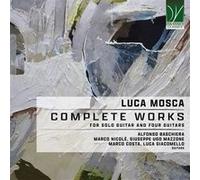 Luca Mosca – Intégrale de l'œuvre pour guitare seule et quatre guitares – CD – Da Vinci