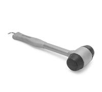 MOSCATELLI - Maillet de Camping Polyvalent, Robuste et Ergonomique avec Crochet pour extraire Sardine et Piquets - Gris