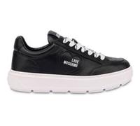 Moschino Black And White Leather Sneaker Black Taille: 41 | Baskets Outlet | Femme | Blanche