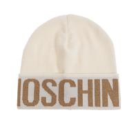 Moschino - Casquette avec logo et fil lurex - unisex - Accessoires - Beige - Taille: ONE Size