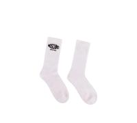 Moschino - Chaussettes Éponge Brodéées - unisex - Sous-vêtements - Blanc - Taille: ONE Size