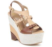 Moschino Cheap & CHIC Sandales compensées STERLIZIA in Beige 38 1/2
