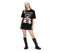 MOSCHINO COUTURE T-Shirt Oversize En Teddy Bear À Manches Larges M