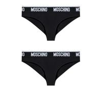 Moschino - Culottes deux-pack - Femme - Sous-vêtements - Noir - Taille: 44 FR
