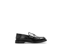 Moschino, Femme, Chaussures, Noir, Taille: 37 EU Chaussures loafers