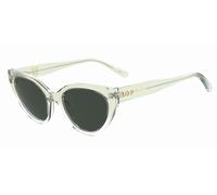 Moschino Femme Moschino MOL064/S 1ED/QT Lunettes de soleil Injecté Vert Gris Cat Eye Normale
