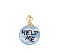 Moschino - Keychain Archive Clouds - unisex - Accessoires - Bleu - Taille: ONE Size