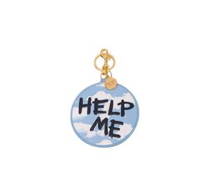 Moschino - Keychain Archive Clouds - unisex - Accessoires - Bleu - Taille: ONE Size