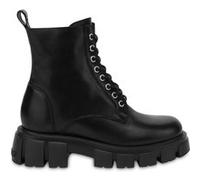 Moschino Lace-up Leather Ankle Boots Black Taille: 40 | Bottes Outlet | Femme | Le Noir