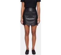 Moschino Leather Skirt Black Taille: 40 | Mini Jupes Outlet | Femme | Le Noir