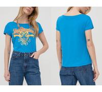 MOSCHINO LOVE T-Shirt Blouse Logo Coton Retro Jersey Shirt Wow S