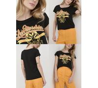 MOSCHINO LOVE T-Shirt Blouse Logo Coton Retro Shirt Jersey Wow S