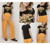 MOSCHINO LOVE T-Shirt Blouse Logo Coton Retro Shirt Jersey Wow XS