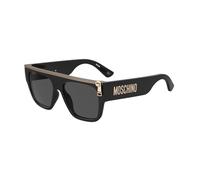 Moschino - Lunettes de Soleil de Qualité- Style Authentique - Homme - Accessoires - Noir - Taille: 56 MM