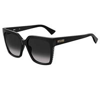Moschino Lunettes de Soleil MOS079/S BLACK/DARK GREY SHADED 57/17/145 femme