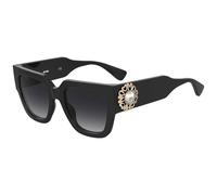 Lunettes de Soleil Moschino MOS153/S 52/20/140 BLACK/DARK GREY SHADED acétate femme MOS153/S