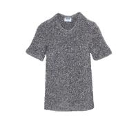 Moschino - Maglia Manica Corta Holidays - Femme - Pulls - Gris - Taille: 42 FR