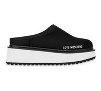 Moschino Platform Power Velour Clogs Black Taille: 38 | Mules Outlet | Femme | Le Noir
