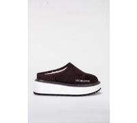 Moschino Platform Power Velour Clogs Brown Taille: 40 | Mules Outlet | Femme | Marron