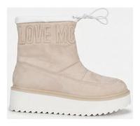 Moschino Platform Power Velour Snow Boots Grey Taille: 38 | Bottes Outlet | Femme | Blanche