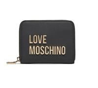 Moschino Portefeuille femme Love, Jc5613 Black Gold, Taglia Unica, Décontracté